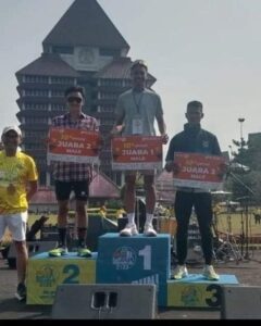 Atlet Lari Divif 1 Kostrad Sapu Bersih Pada Event 5K BNI-UI Half Marathon