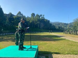 Latihan Berganda Siswa Dikjurbaif Diktuba Rindam Jaya Resmi Berakhir