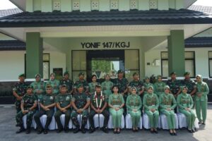 Danrem 045/Gaya Kunjungan Kerja Ke Mayonif 147/KGJ