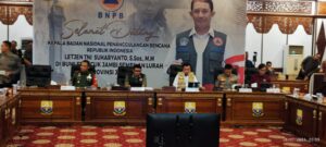 Danrem 042/Gapu Paparkan Strategi Menangkal Bencana Karhutla di Hadapan Kepala BNPB