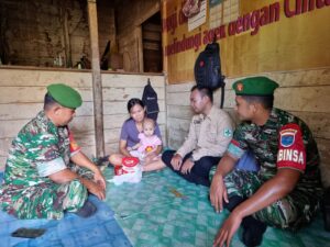 Kodim 1013/Mtw Bantu Makanan Tambahan Untuk Anak Asuh Stunting