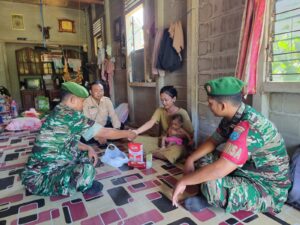 Kodim 1013/Mtw Bantu Makanan Tambahan Untuk Anak Asuh Stunting