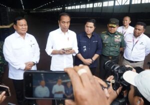 Mayjen TNI Farid Makruf Sambut Kedatangan Presiden Joko Widodo