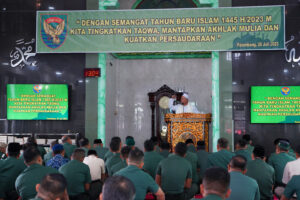 Kodam II/Sriwijaya Peringati Tahun Baru Islam 1 Muharram 1445 H