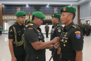 Pangdam XII/Tpr Pimpin Sertijab Aslog, Kakesdam dan Kasansidam