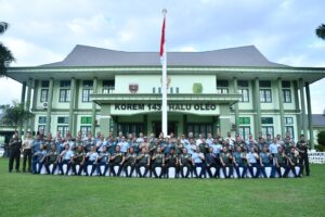 Danrem 143/HO Terima Kunjungan Pasis Dikreg LI Sesko TNI TA 2023