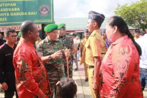 Danrindam IX/Udayana Tutup Kegiatan Pembekalan Bela Negara Siswa SMA Taruna Widya Garuda Bali