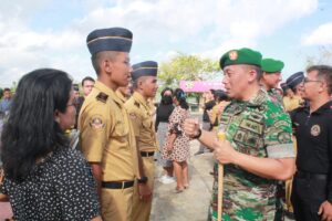 Danrindam IX/Udayana Tutup Kegiatan Pembekalan Bela Negara Siswa SMA Taruna Widya Garuda Bali