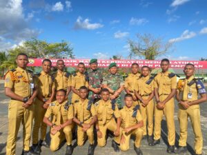 Danrindam IX/Udayana Tutup Kegiatan Pembekalan Bela Negara Siswa SMA Taruna Widya Garuda Bali