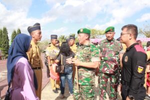 Danrindam IX/Udayana Tutup Kegiatan Pembekalan Bela Negara Siswa SMA Taruna Widya Garuda Bali