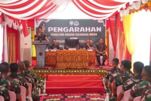 Kunker ke Aceh Selatan, Pangdam IM dan Ketua Persit KCK PD Iskandar Muda Sapa Prajurit dan Persit Kodim 0107/Asel