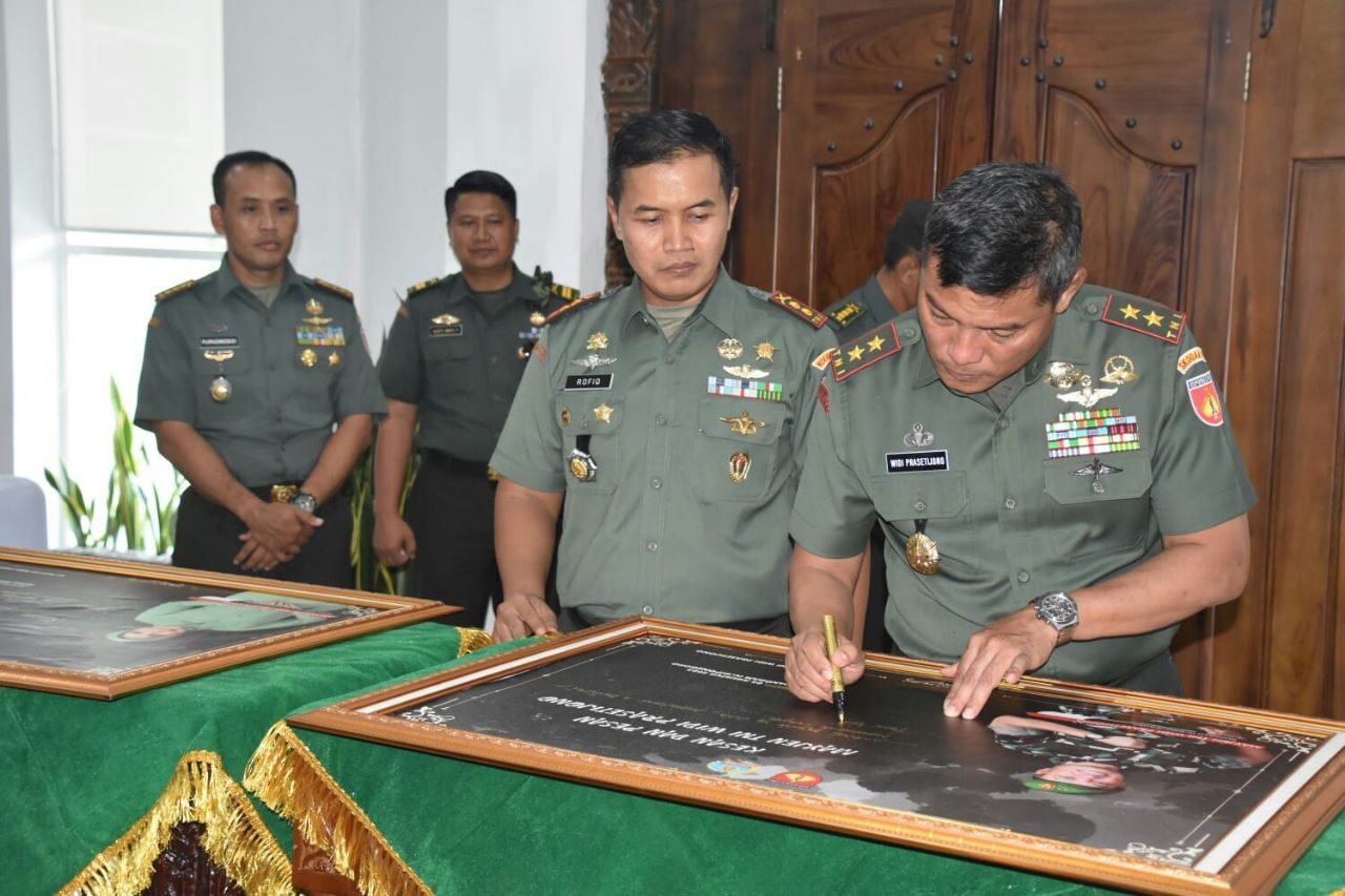 Kunjungan Kerja Pangdam IV/Diponegoro Ke Kodim 0719/Jepara