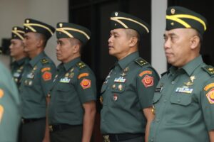 Kasad Terima Laporan Korps Kenaikan Pangkat 24 Pati TNI AD