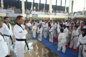 Pangdam IM Buka Kejuaraan Piala Pangdam Iskandar Muda Taekwondo Championship Tahun 2023