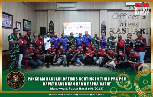 Sosialisasi Harmonisasi Perpajakan di Kodam XVIII Kasuari