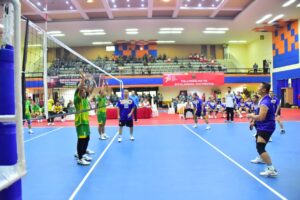 Menang Pada Pertandingan Ketiga, Tim Voli Pati TNI AD Puncaki Klasemen Voli Pati Piala Panglima TNI