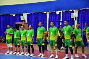 Menang Pada Pertandingan Ketiga, Tim Voli Pati TNI AD Puncaki Klasemen Voli Pati Piala Panglima TNI