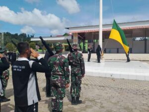 Jelang Peringatan HUT RI ke-78 Tahun 2023, Kodim 0115/Simeulue Latih Paskibra Kabupaten