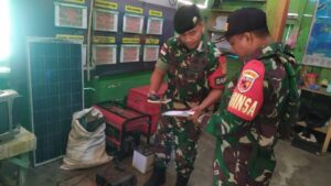 Jelang Purna Tugas, Satgas Yonarmed 1 Kostrad Terima Kunjungan Tim Verifikasi Kolakops 151/BNY