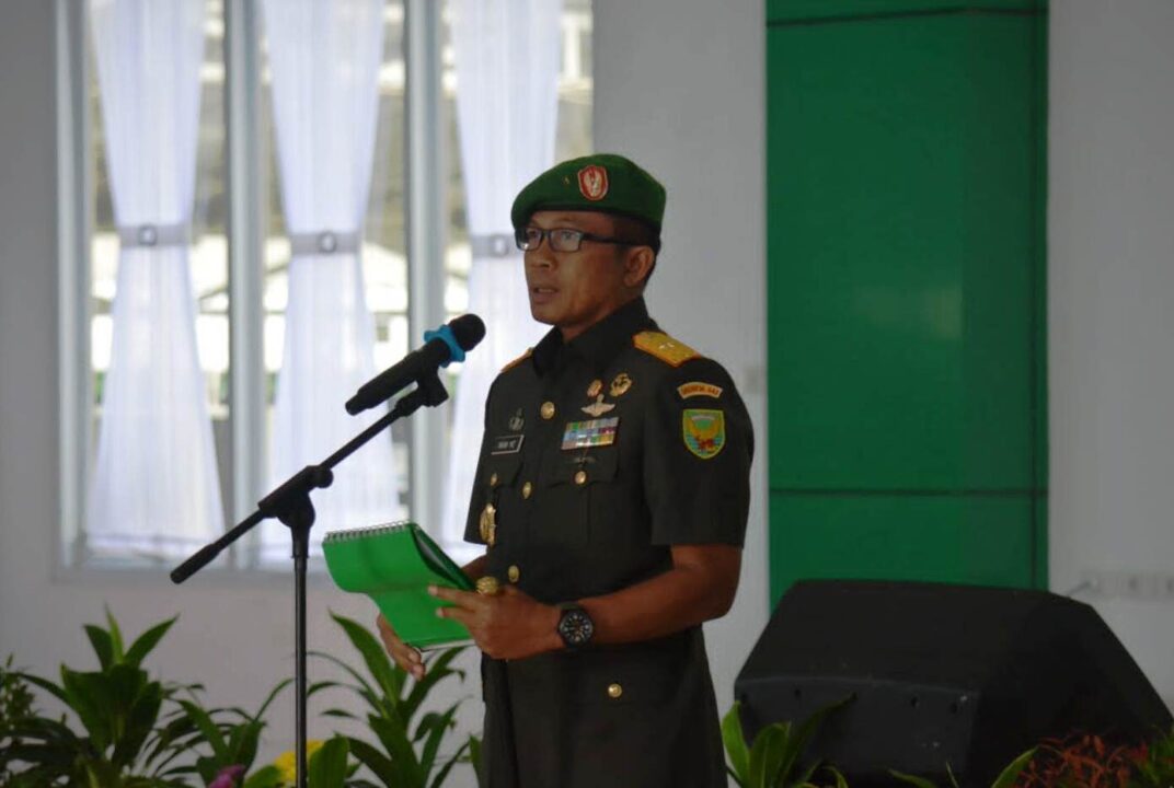 Danrem 043/Gatam Pimpin Serah Terima Jabatan