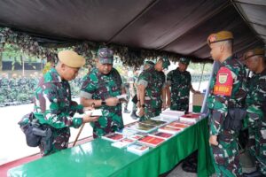 Kodam II/Swj Gelar Pengecekan Kesiapan Operasi Satgas Yonarhanud 12/SBP