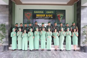 Tradisi Penerimaan dan Laporan Korps Kasbrigif 8/GC