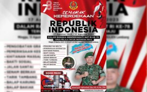 Semarak Kemerdekaan Republik Indonesia ke-78 Tahun 2023 di Pusdikajen