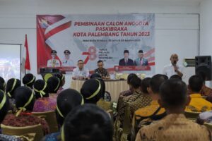 Dandim 0418/Palembang Beri Wawasan Kebangsaan Kepada Calon Paskibraka