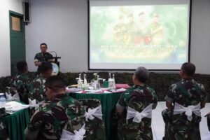 Asops Panglima TNI Periksa Kesiapan Operasi Satgas Yonarhanud 12/SBP