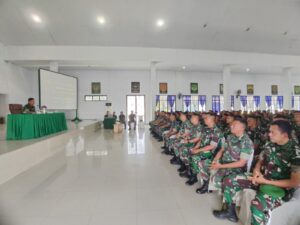 Danrem 132/Tdl Tegaskan Prajurit Yonif 711/Rks Jadi Prajurit Profesional dan Dicintai Rakyat