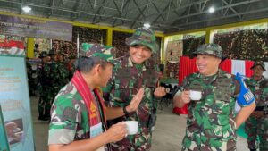Tim Wasev Dari Mabes TNI, Kodiklat TNI dan Mabesad Kunjungi Latihan Pratugas Satgas Pamtas Yonkav 6/Naga Karimata