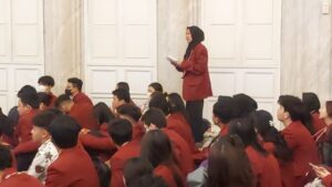 Bangun Karakter Generasi Muda, Ketua STHM Memberikan Kuliah Umum Kepada Mahasiswa Hukum Untar