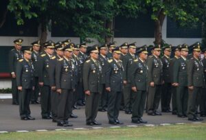 Kaskostrad Pimpin Upacara HUT ke-78 Kemerdekaan RI di Markas Kostrad