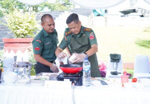 Pangdam Pattimura Unjuk Kebolehan Masak Makanan Khas Maluku