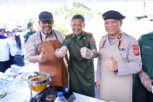 Pangdam Pattimura Unjuk Kebolehan Masak Makanan Khas Maluku