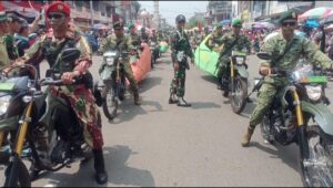 Karnaval Tank dan Panser Duplikat Ramaikan Peringatan HUT RI di Lahat