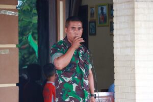 Prajurit Kodim 0429/Lamtim Bersinergi Dengan Polri Ciptakan Kamtibmas Kondusif