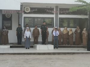 Jadi Irup Disekolah Prajurit Kodim 0418/Plg Ajak Siswa Tingkatkan Disiplin dan Jauhi Pelanggaran