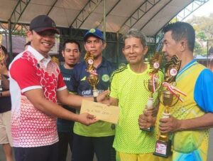 Dandim 1002/HST Resmi Tutup Kejuaraan Tenis Lapangan