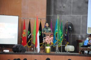 Danrem 031/WB Berikan Materi Wawasan Kebangsaan dan Kesadaran Bela Negara Mahasiswa Baru UIN Suska Riau