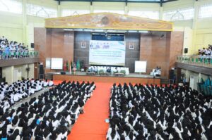 Danrem 031/WB Berikan Materi Wawasan Kebangsaan dan Kesadaran Bela Negara Mahasiswa Baru UIN Suska Riau