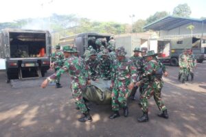 Jelang Latgabma Super Garuda Shield, Danyonkes 2 Divif 2 Kostrad Laksanakan Pengecekan Kesiapan Perlengkapan