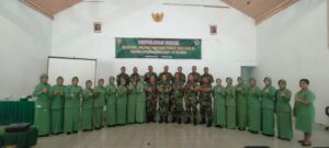 Tingkatkan Kesadaran Hukum, Prajurit dan PNS Kodim Bangka Terima Penyuluhan Hukum Dari Kumdam II/Swj