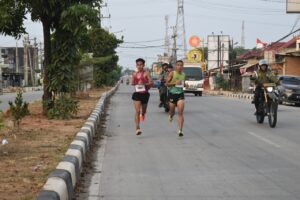 Danrem 043/Gatam Lepas Peserta Gatam Run 5 K dan 10 K