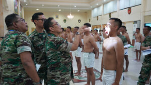 Calon Bintara Reguler dan Khusus Kopassus/Kostrad Ikuti Sidang Pantukhir Panda Kodam II/Swj