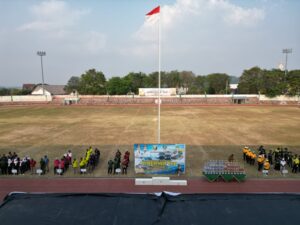 Penutupan Woodball Gubernur Cup 2023, Dandim 0410/KBL : Kobarkan Tekad, Raih Prestasi Yang Terbaik Untuk Bangsa