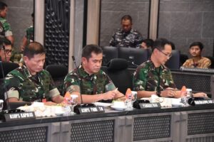 Pangkostrad Hadiri Rapat Paparan Kesiapan Akhir Pengamanan VVIP KTT Ke-43 ASEAN SUMMIT Tahun 2023