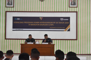 PT. Asabri (Persero) Adakan Sosialisasi Asuransi Sosial Kepada Prajurit Yonkav 5/DPC