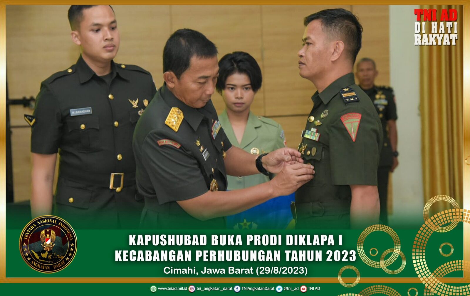 Kapushubad Buka Pendidikan Prodi Diklapa I Kecabangan Perhubungan Tahun 2023