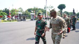 Pererat Kerja Sama, Wakasad Terima Kunjungan Commanding General Of I Corps US Army